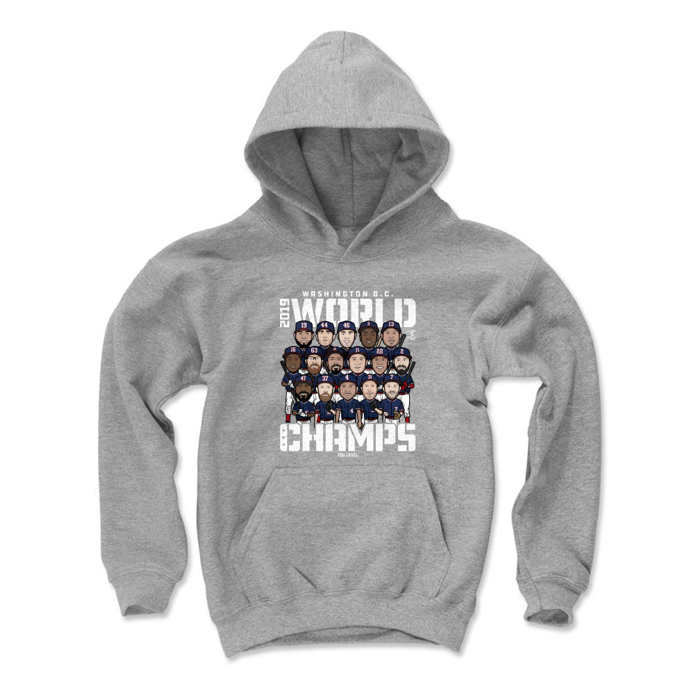 Washington Baseball 2019 World Champs WHT