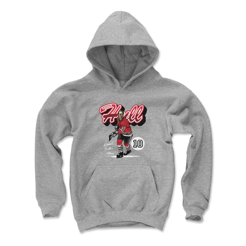 Dennis Hull Chicago Retro Script WHT