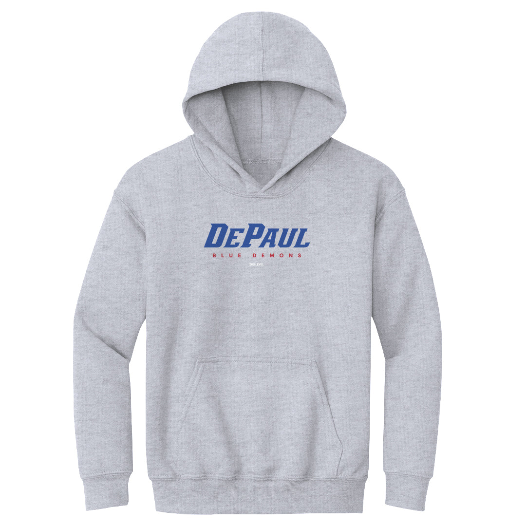 DePaul Blue Demons Wordmark Blue Demons WHT