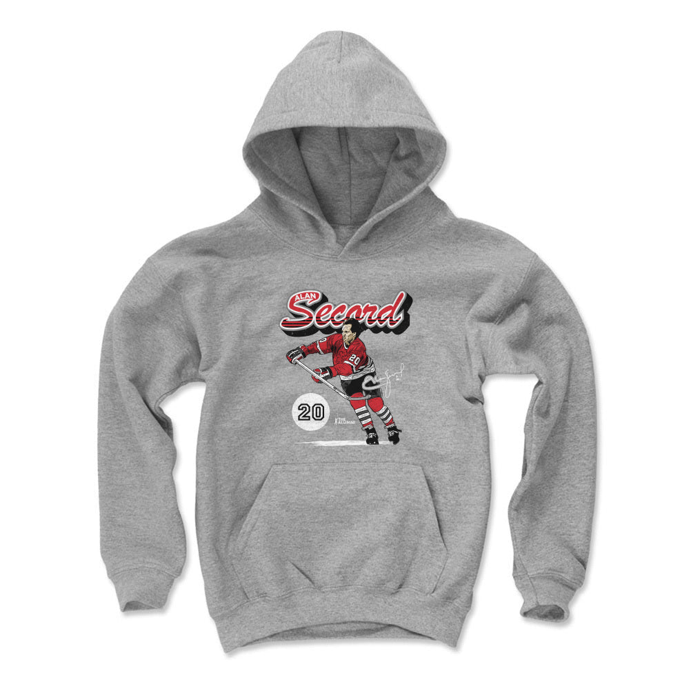 Alan Secord Chicago Retro Script WHT