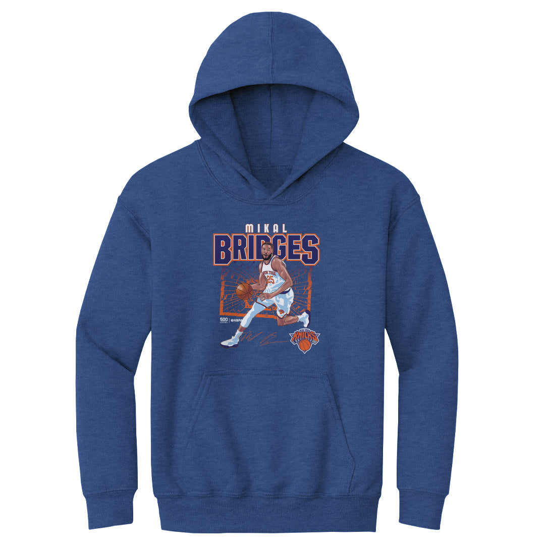 Mikal Bridges New York Knicks Shattered WHT
