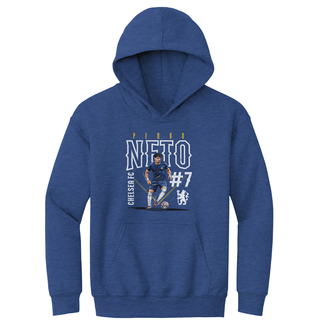 Pedro Neto Chelsea FC Outline Number WHT