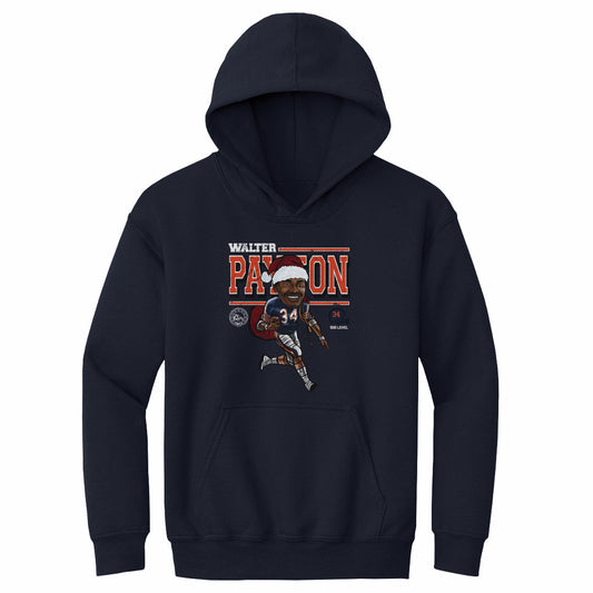 Walter Payton Chicago Cartoon Santa Hat WHT