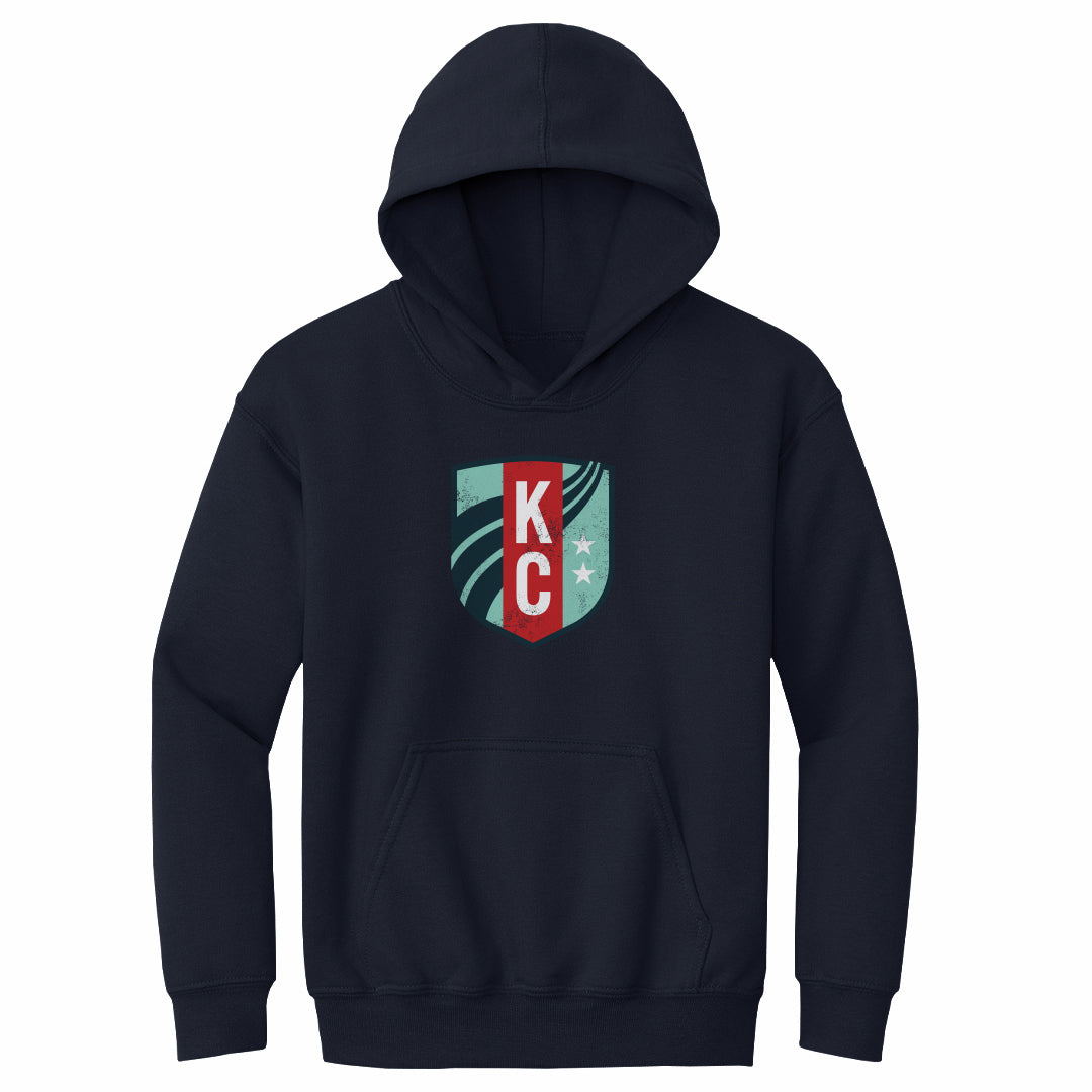 Kansas City Current Vintage Primary Logo WHT