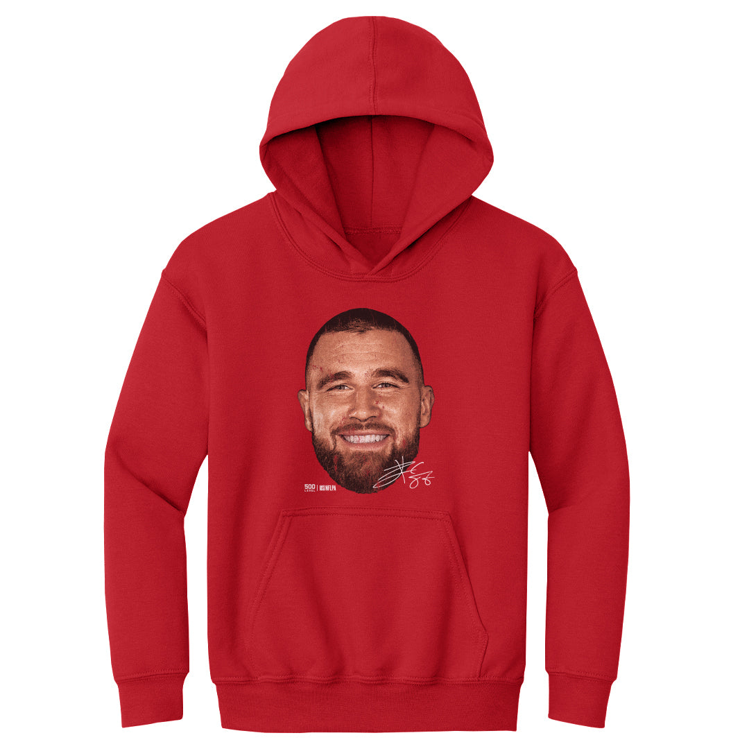 Travis Kelce Kansas City Vintage Head WHT