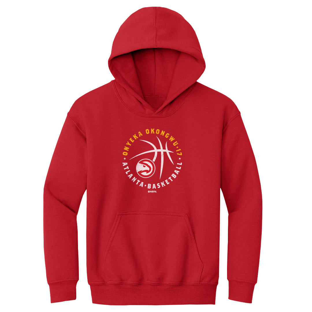 Onyeka Okongwu Atlanta Hawks Player Ball WHT