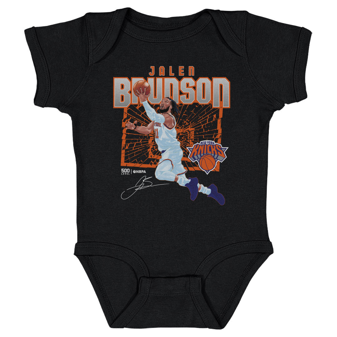 Jalen Brunson New York Knicks Shattered WHT
