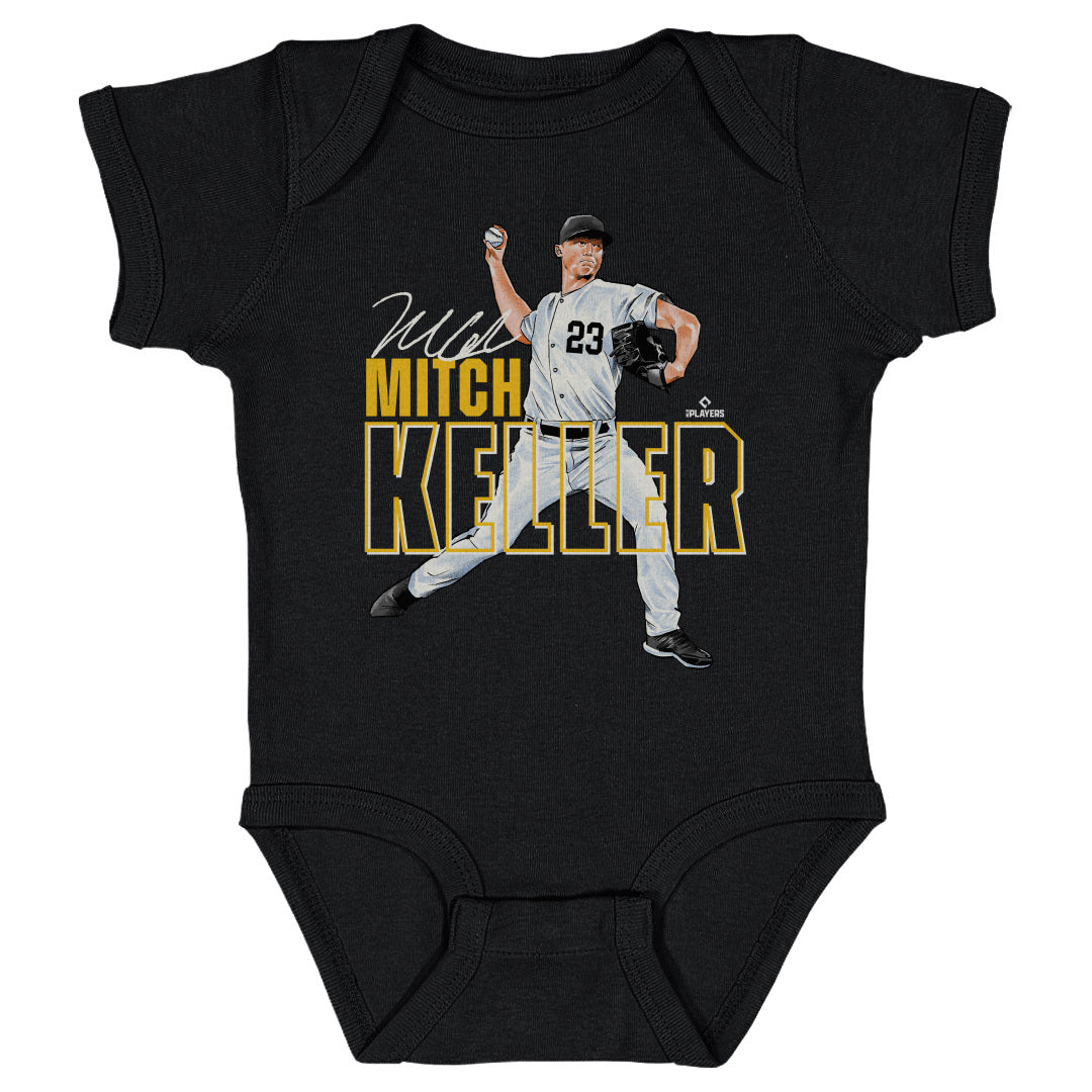 Mitch Keller Pittsburgh Stance WHT