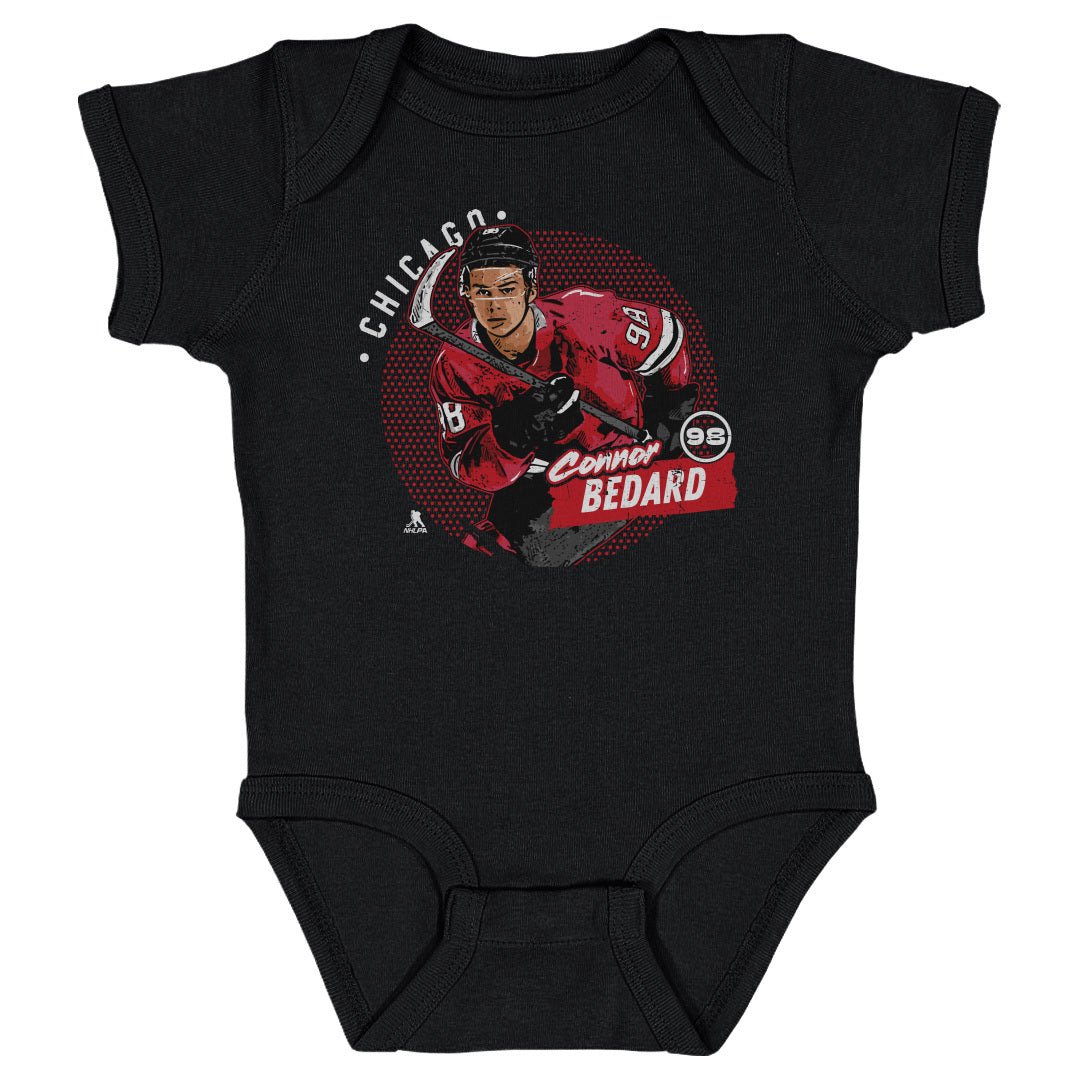 Connor Bedard Chicago Dots WHT