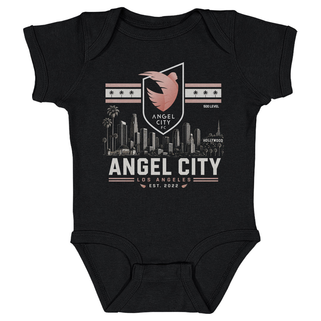 Angel City FC Skyline Logo WHT