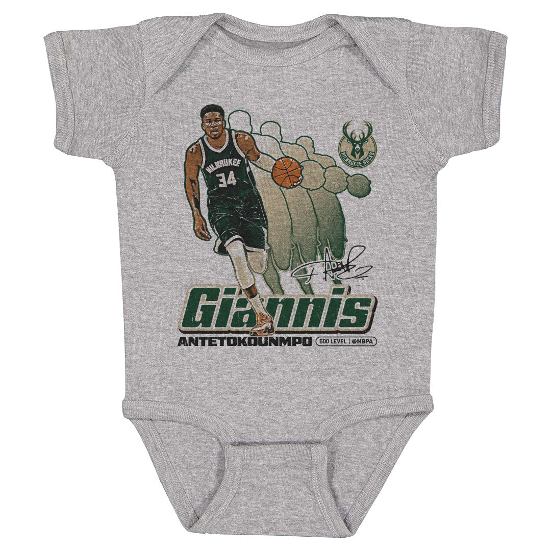 Giannis Antetokounmpo Milwaukee Bucks Retro