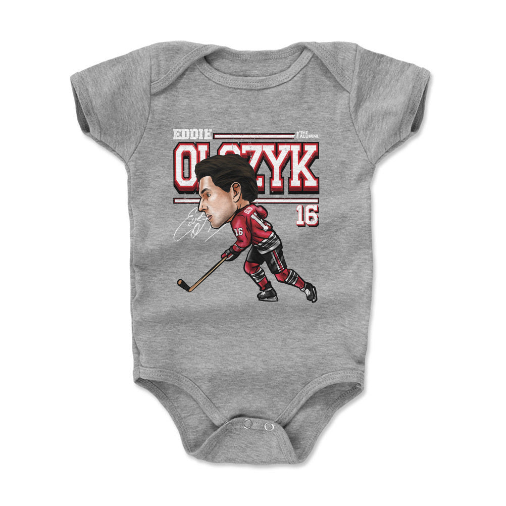 Eddie Olczyk Chicago Cartoon WHT