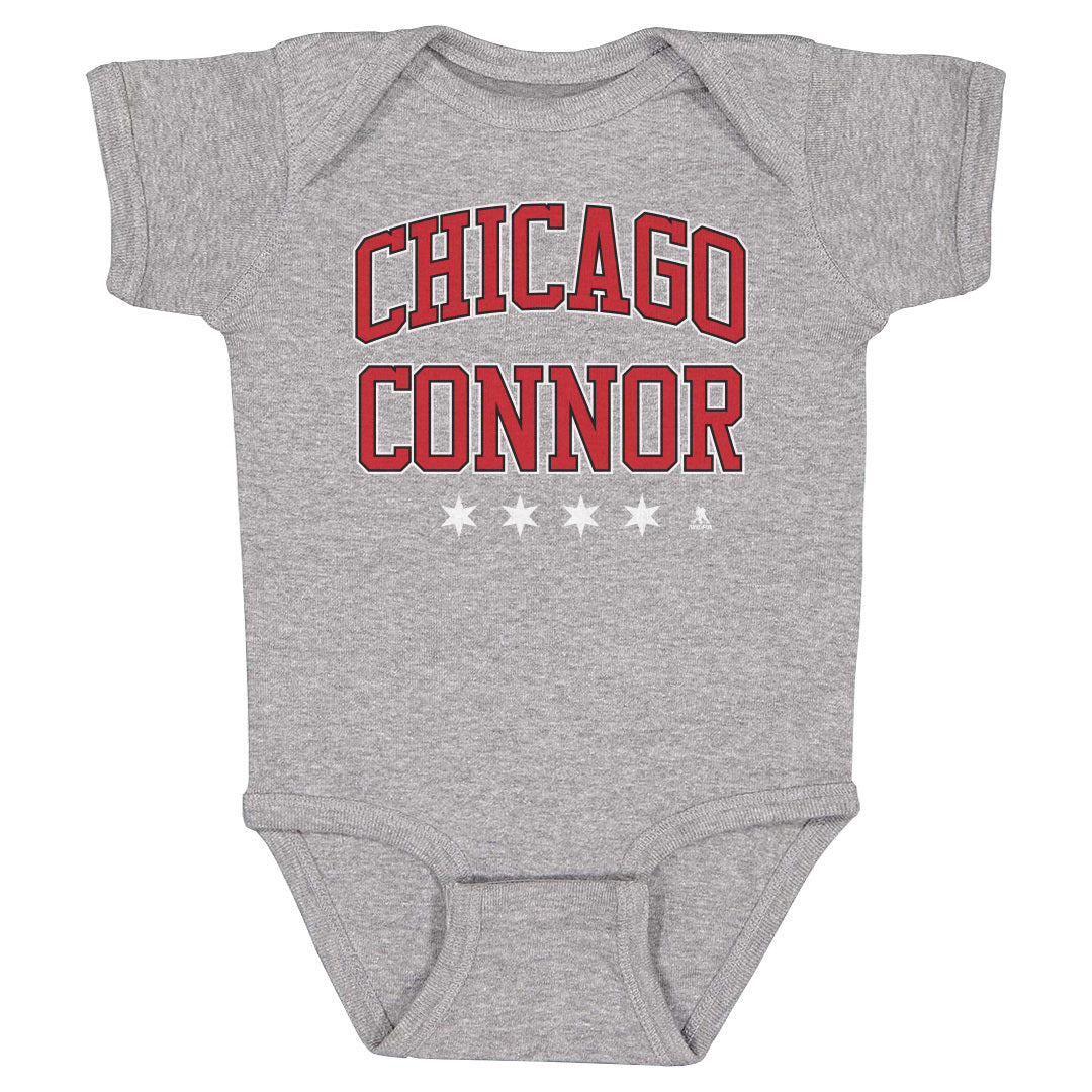 Connor Bedard Chicago Athletic Font WHT