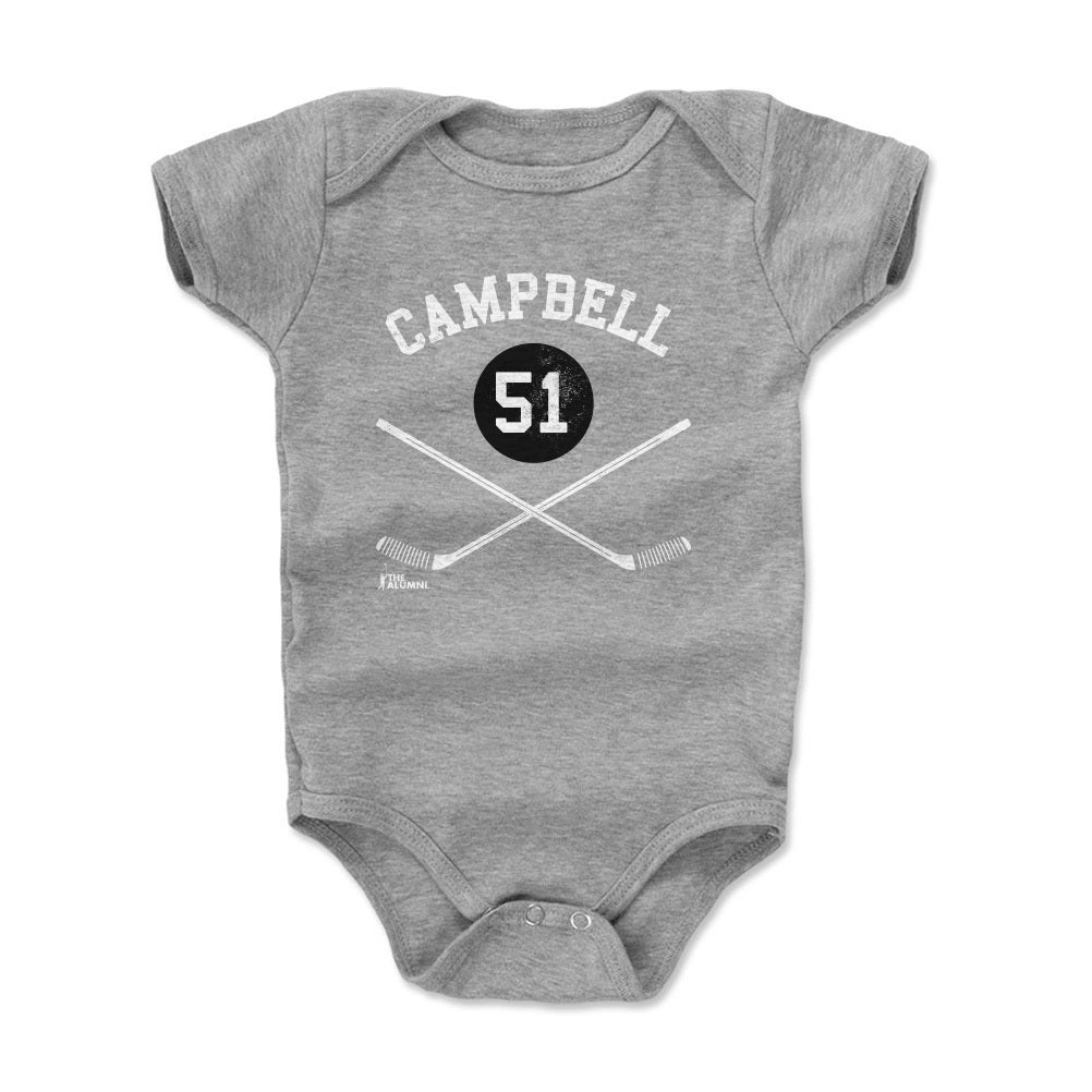 Brian Campbell Chicago 51 Sticks WHT