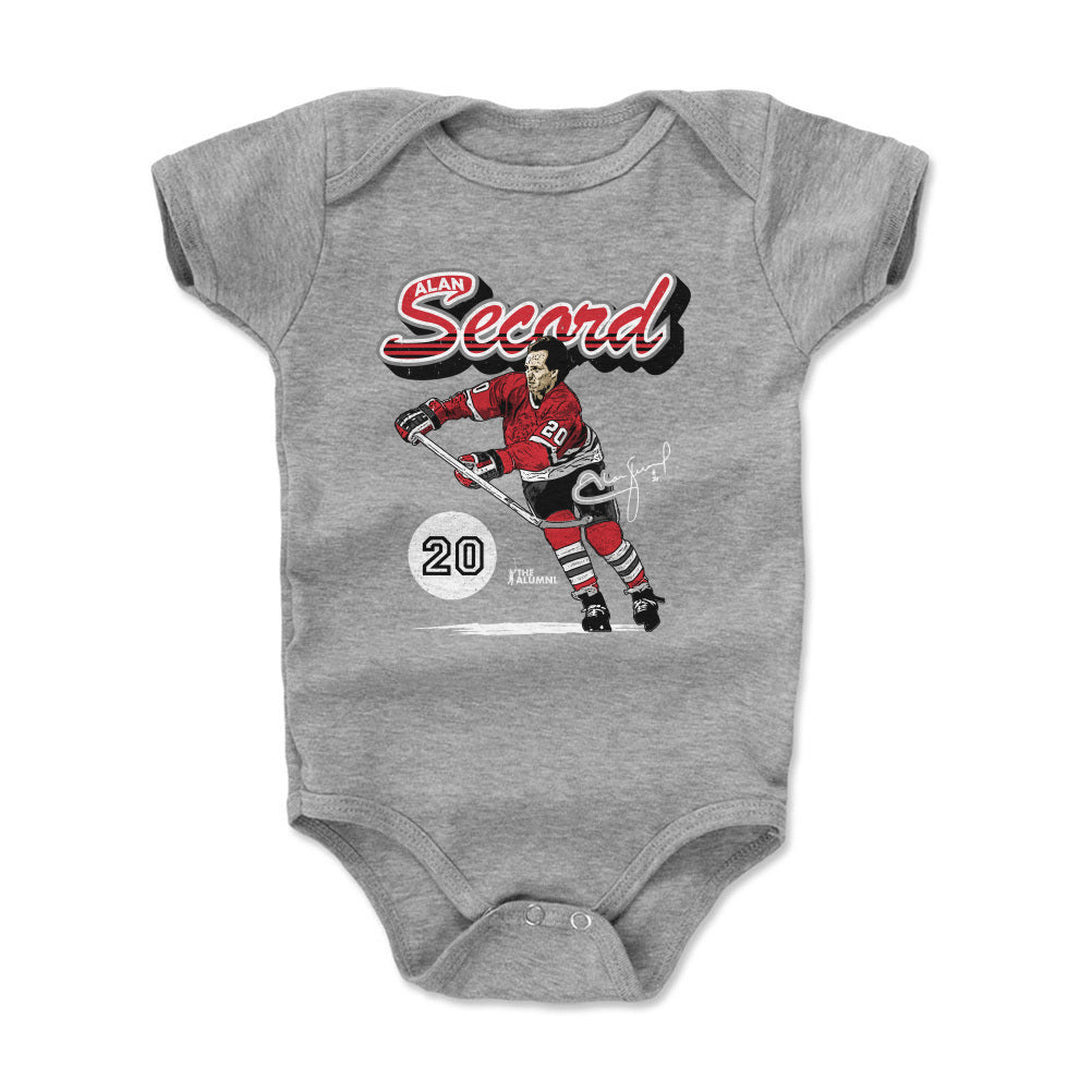 Alan Secord Chicago Retro Script WHT