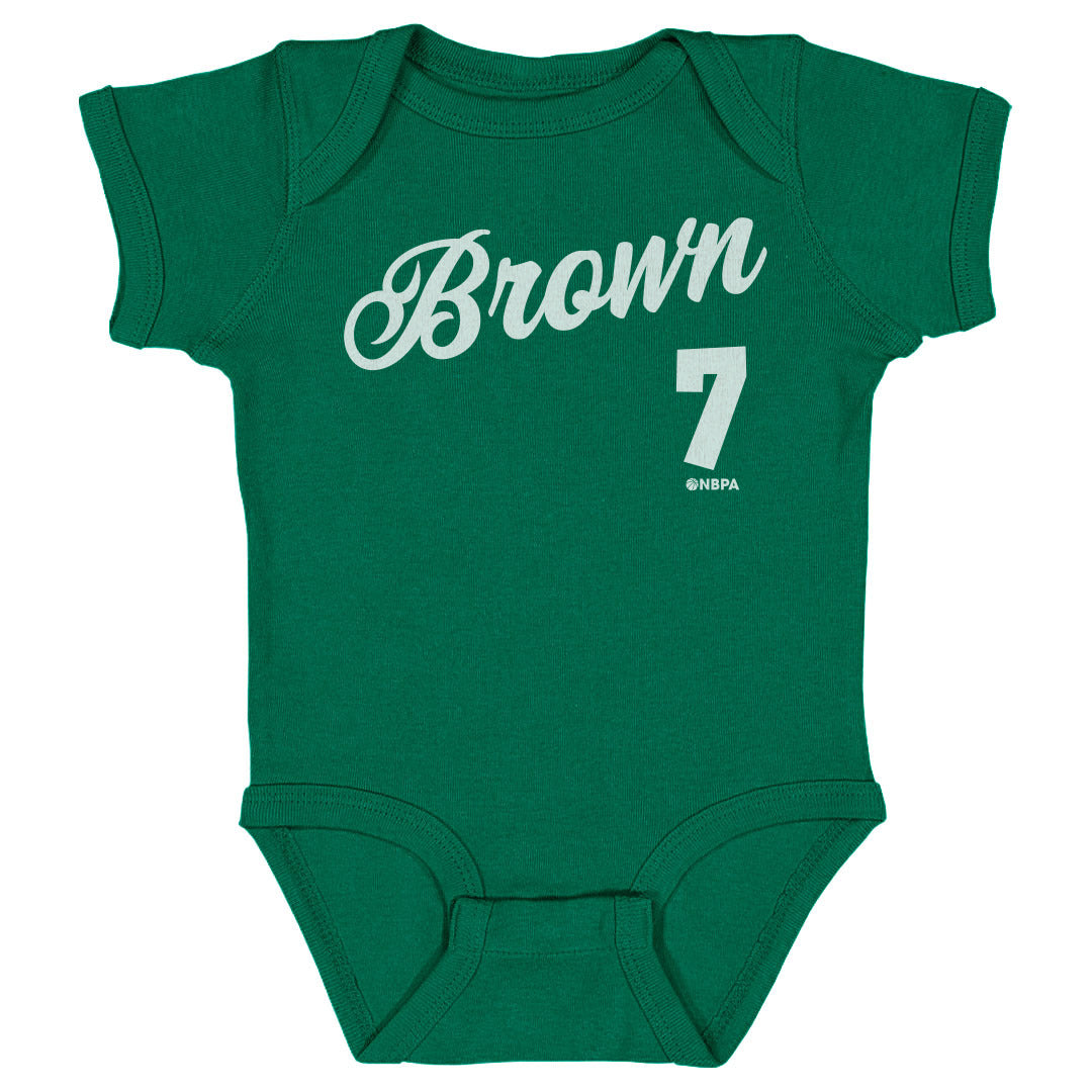 Jaylen Brown Boston Script WHT