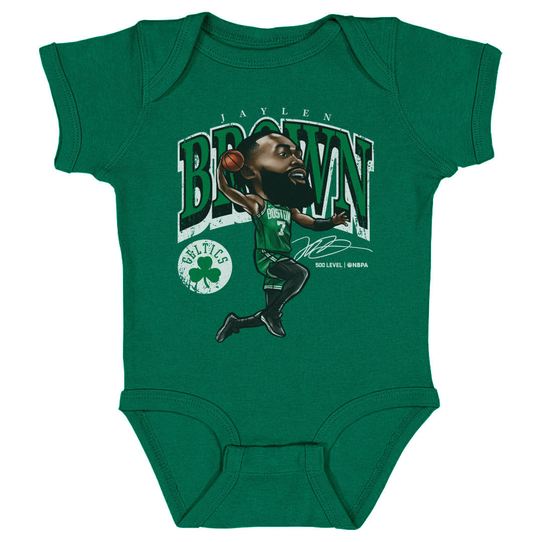 Jaylen Brown Boston Celtics Cartoon WHT