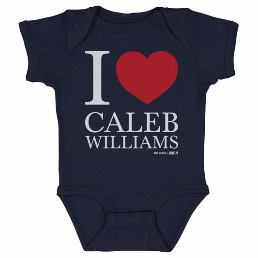 Caleb Williams Chicago I Love WHT