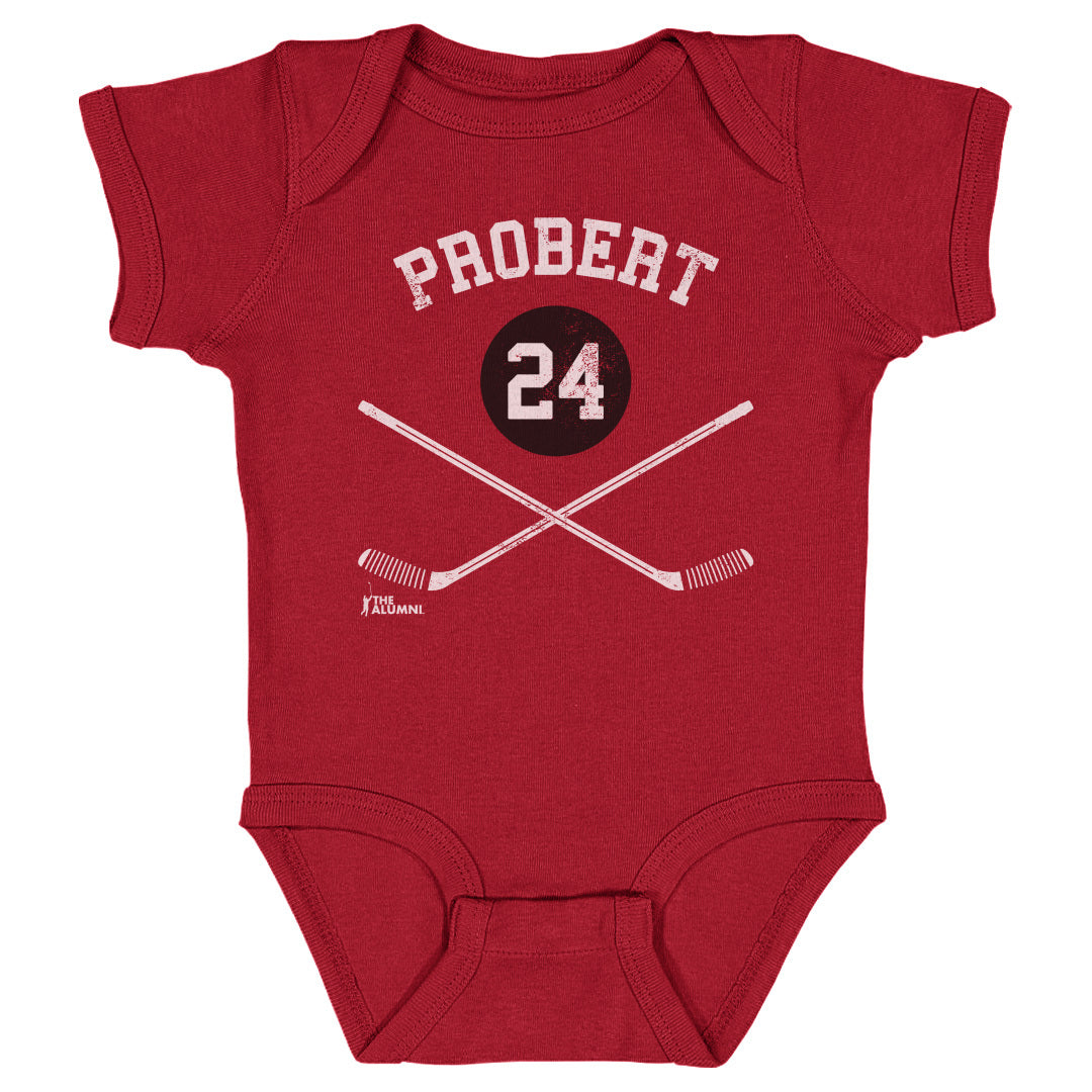 Bob Probert Chicago 24 Sticks WHT