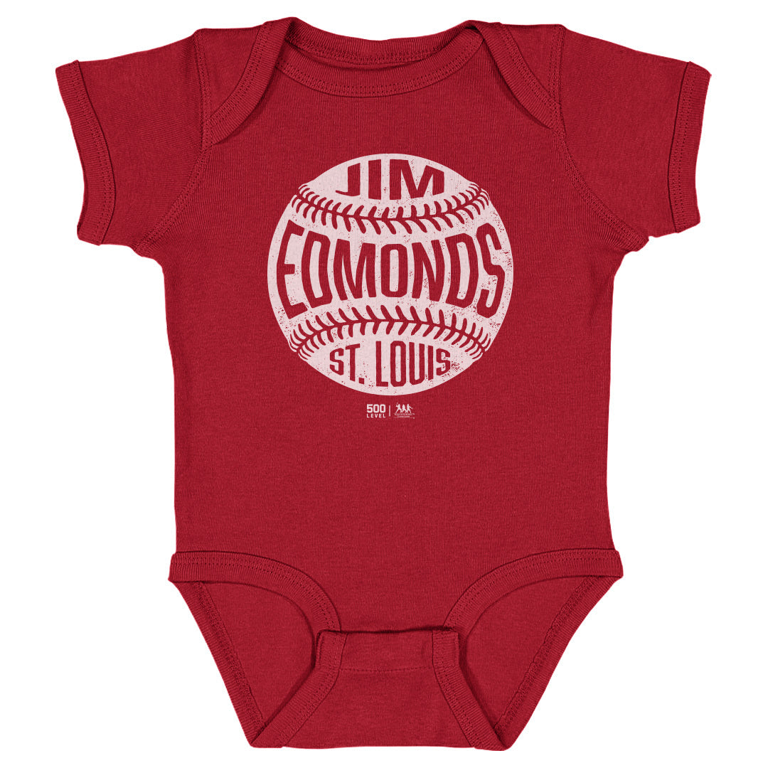 Jim Edmonds St. Louis Vintage Baseball WHT