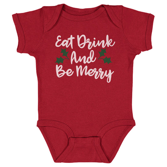 Christmas Eat Drink And Be Merry WHT