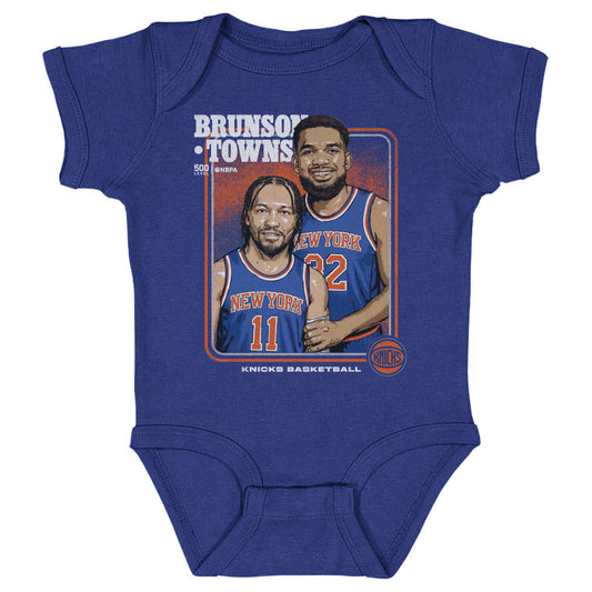 Jalen Brunson & Karl-Anthony Towns New York Knicks Step Brothers WHT