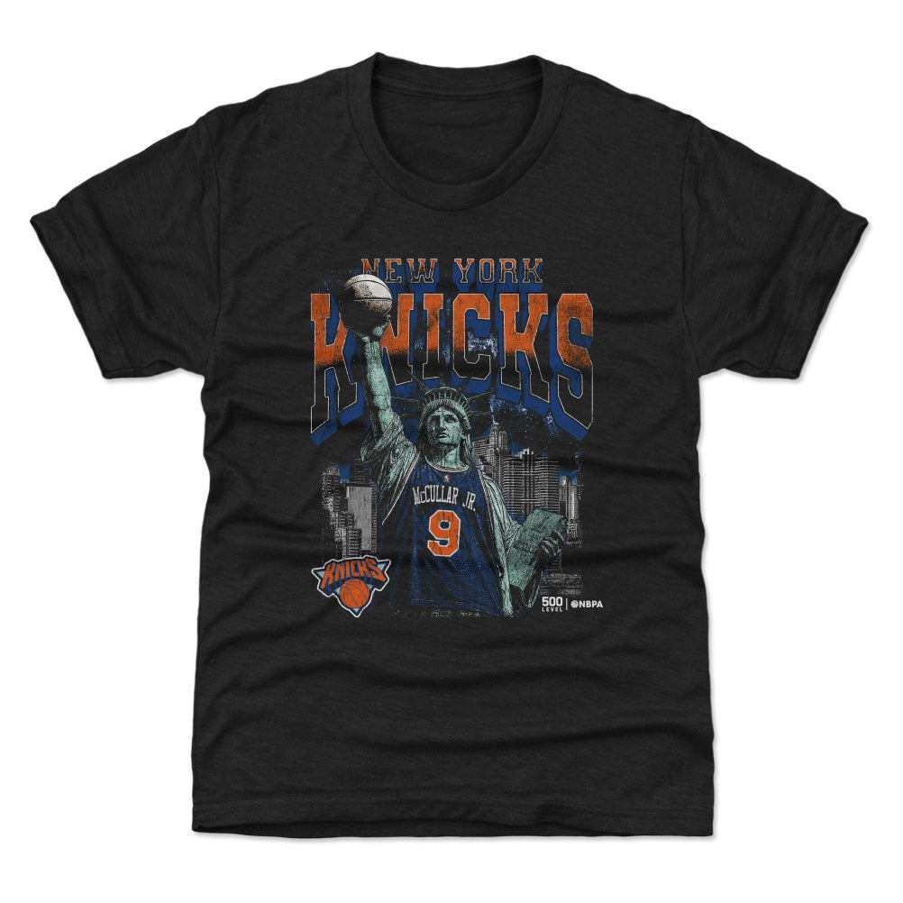 Kevin McCullar Jr. New York Knicks Statue Of Liberty WHT