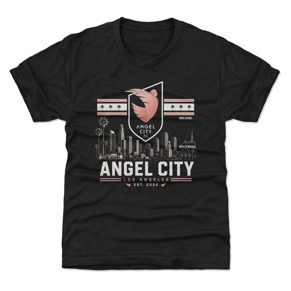 Angel City FC Skyline Logo WHT