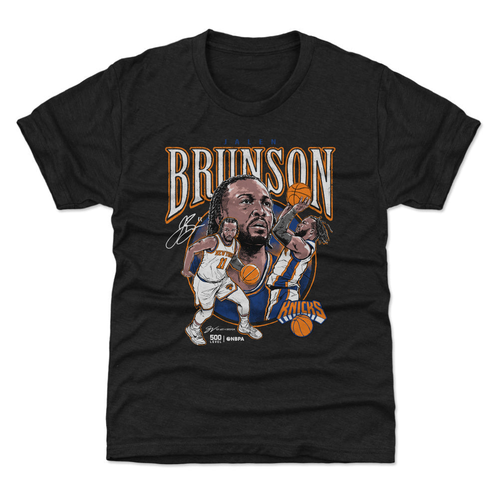 Jalen Brunson New York Knicks Trio WHT