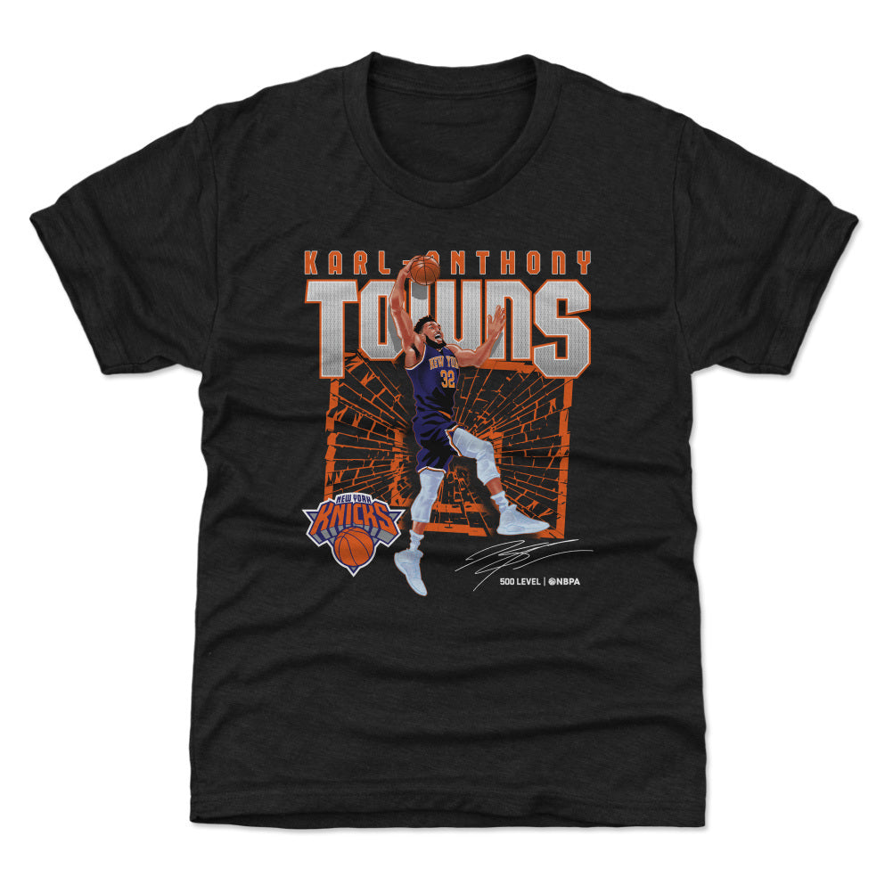 Karl-Anthony Towns New York Knicks Shattered WHT