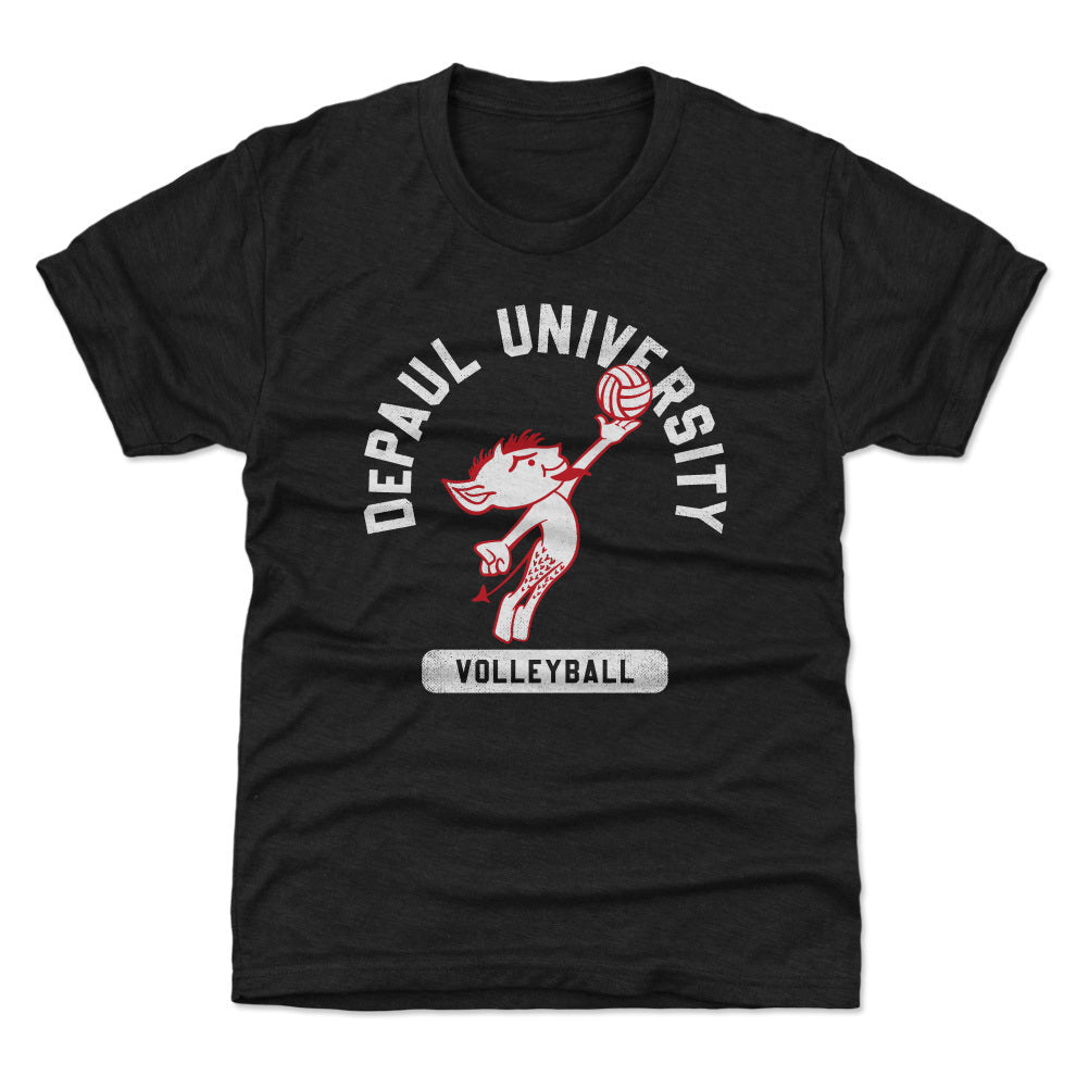 DePaul Blue Demons Billy Volleyball WHT