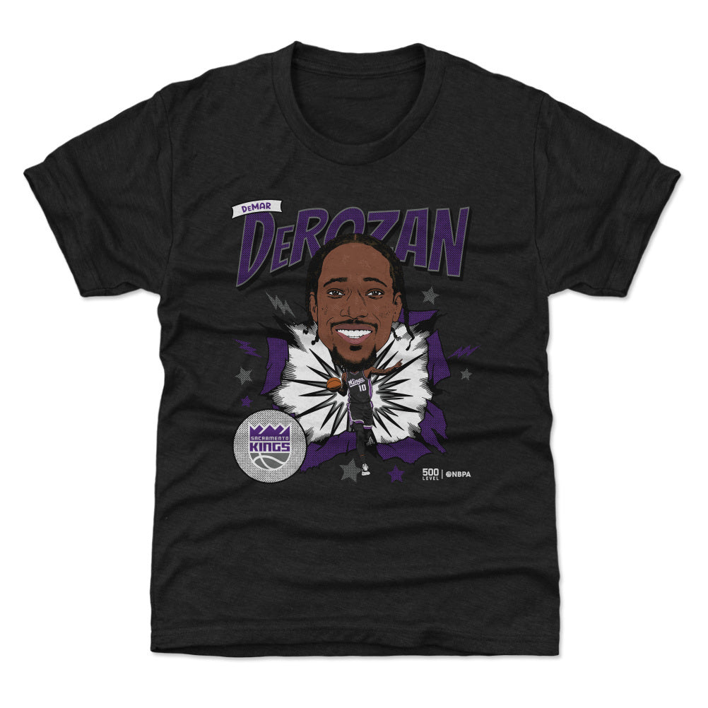 DeMar DeRozan Sacramento Kings Caricature WHT