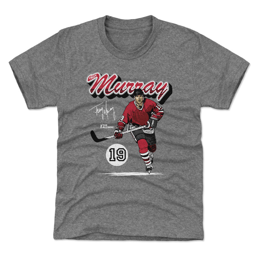 Troy Murray Chicago Retro Script WHT