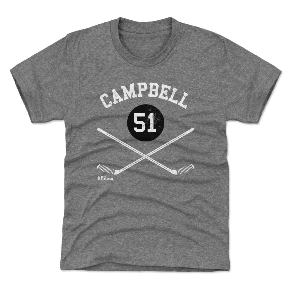Brian Campbell Chicago 51 Sticks WHT