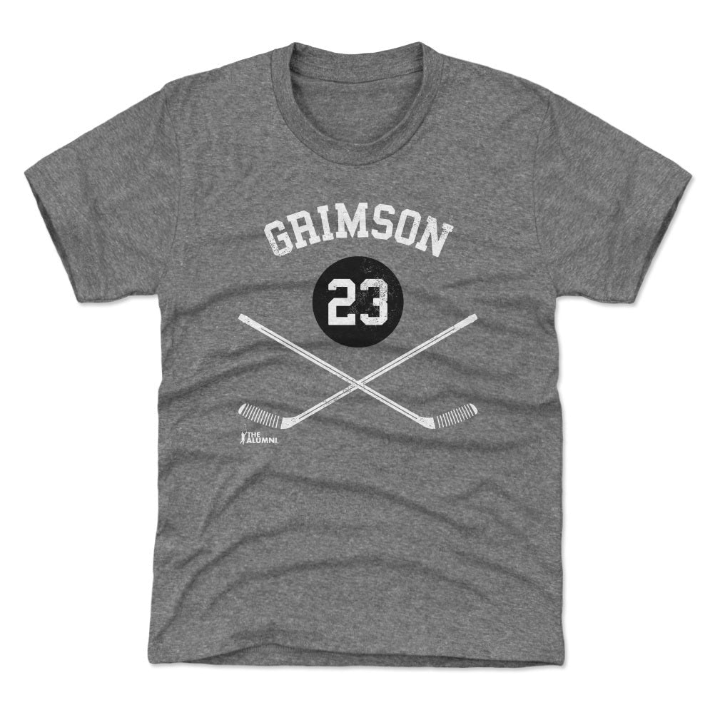 Stu Grimson Chicago 23 Sticks WHT