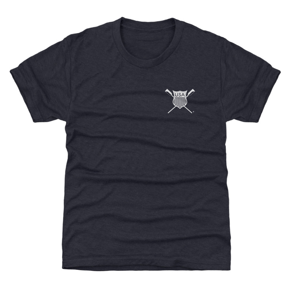 USRowing Emblem Pocket White WHT
