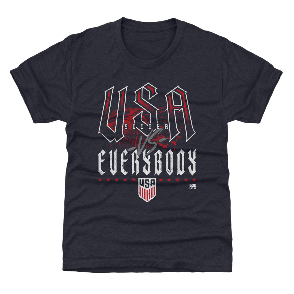 U.S. Soccer Vs. Everybody Grunge WHT