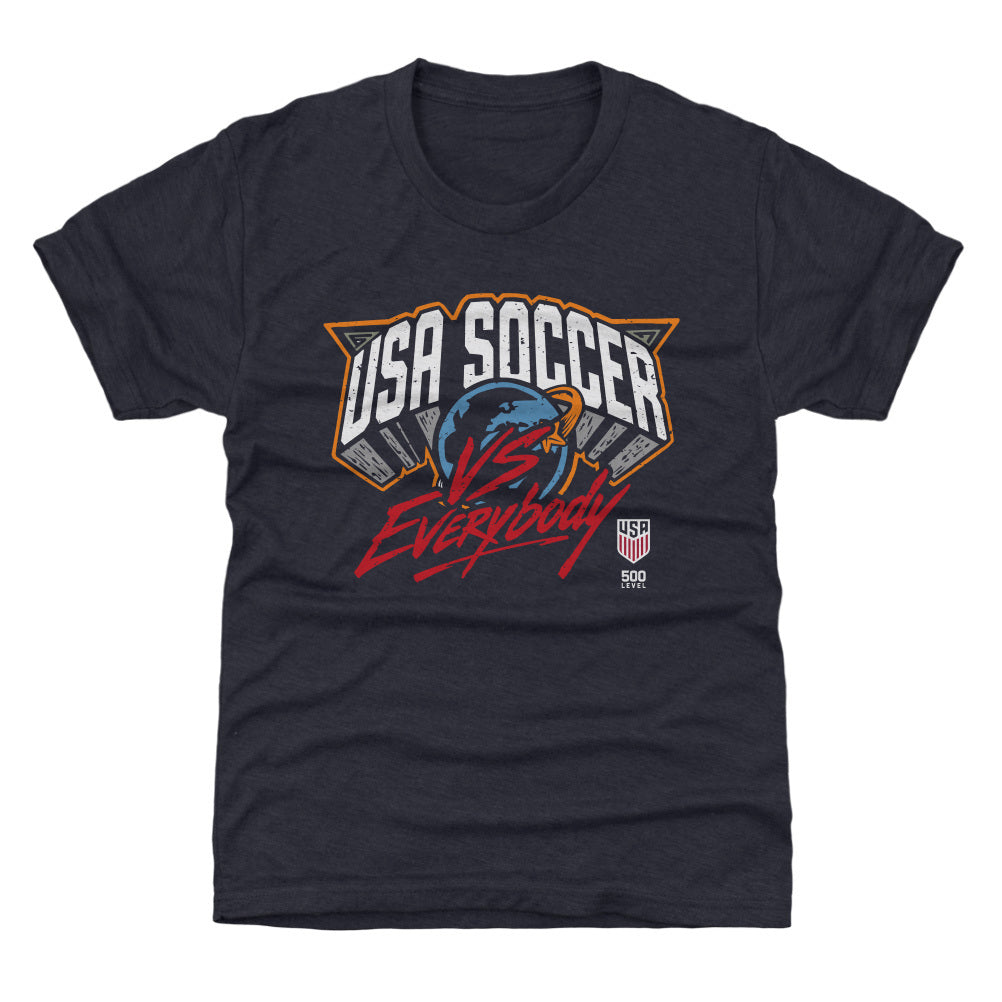 U.S. Soccer Vs. Everybody Graphic WHT
