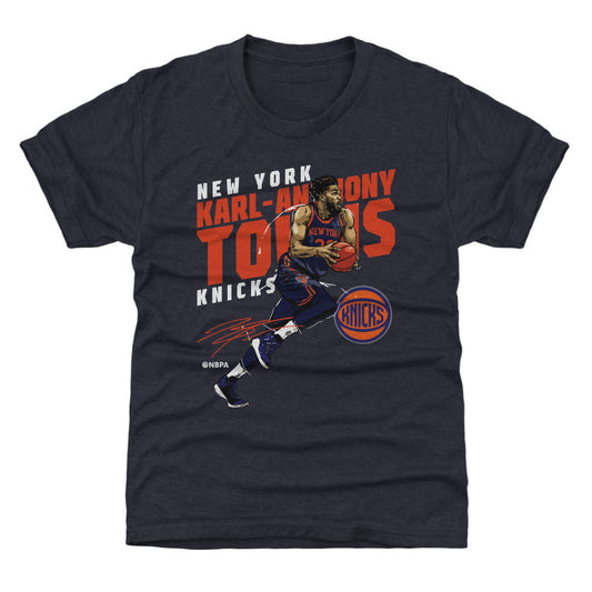 Karl-Anthony Towns New York Knicks Slant WHT