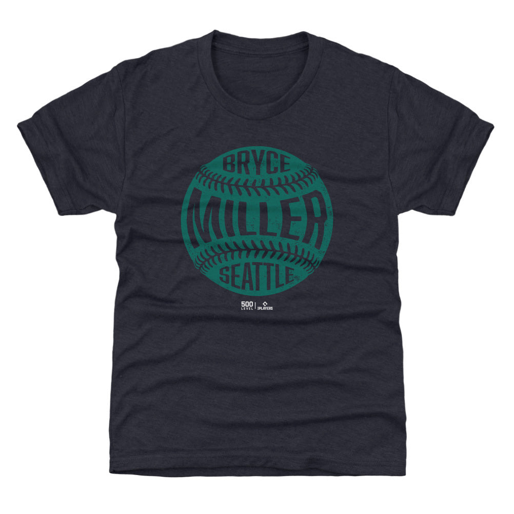 Bryce Miller Seattle Vintage Baseball WHT