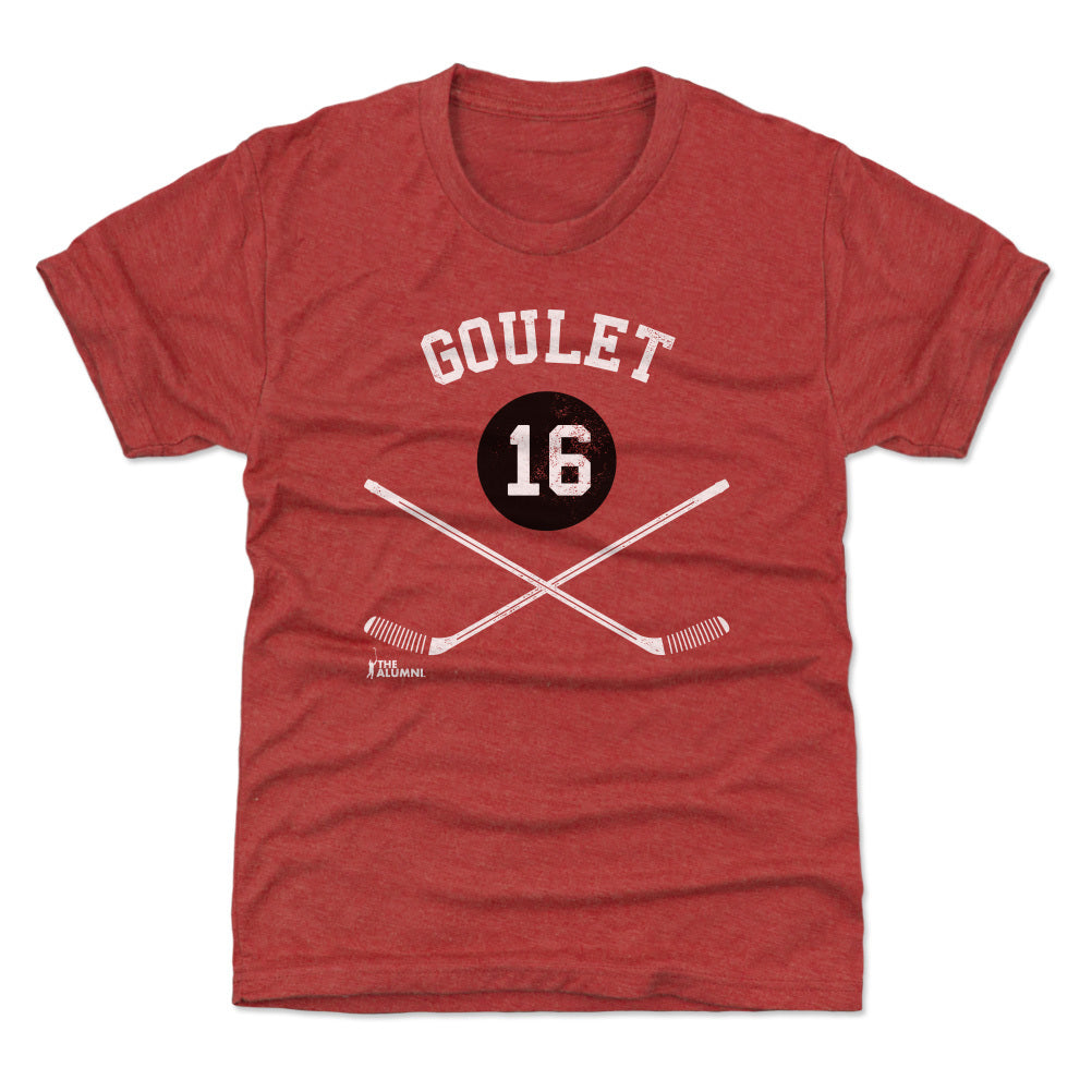 Michel Goulet Chicago 16 Sticks WHT