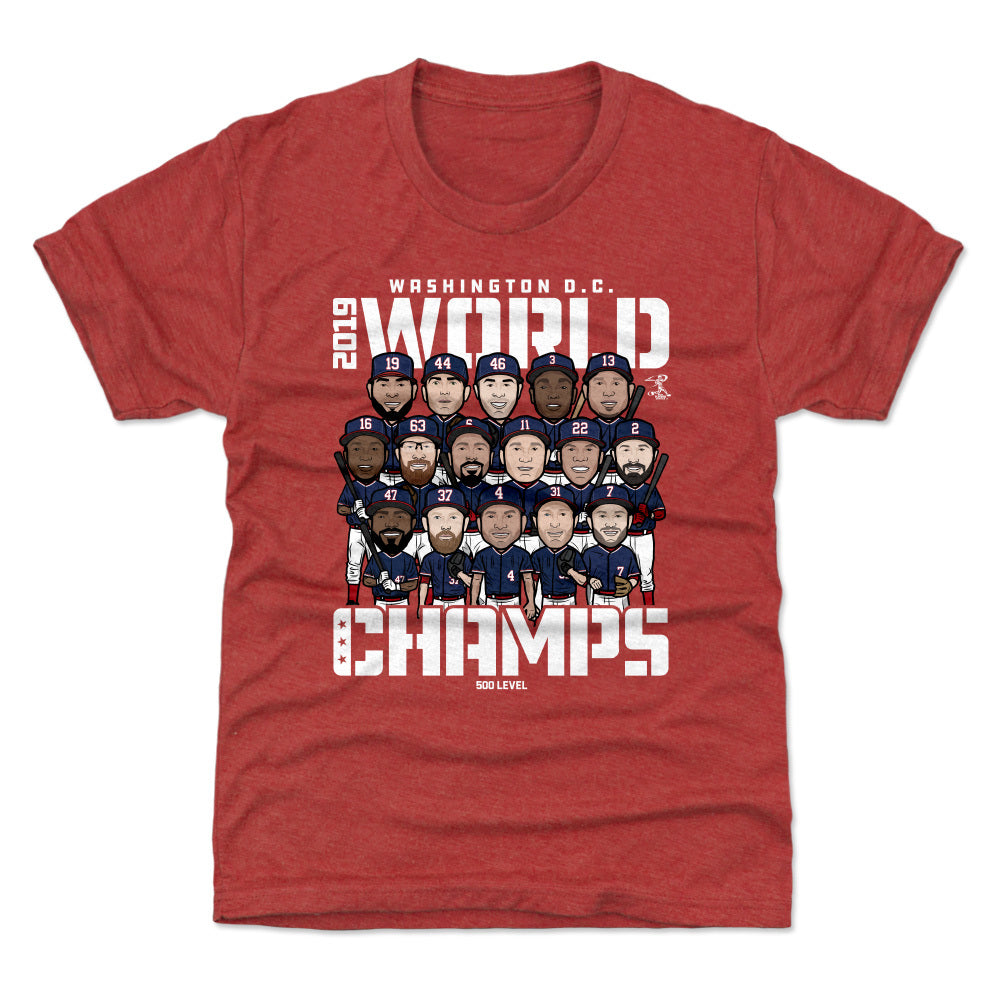 Washington Baseball 2019 World Champs WHT