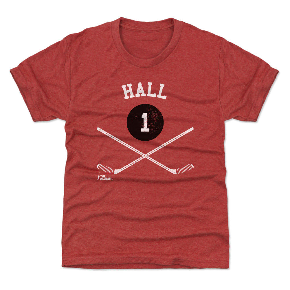 Glenn Hall Chicago 1 Sticks WHT
