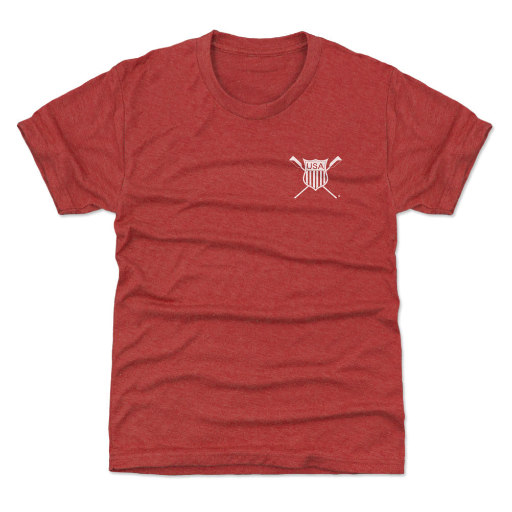 USRowing Emblem Pocket White WHT