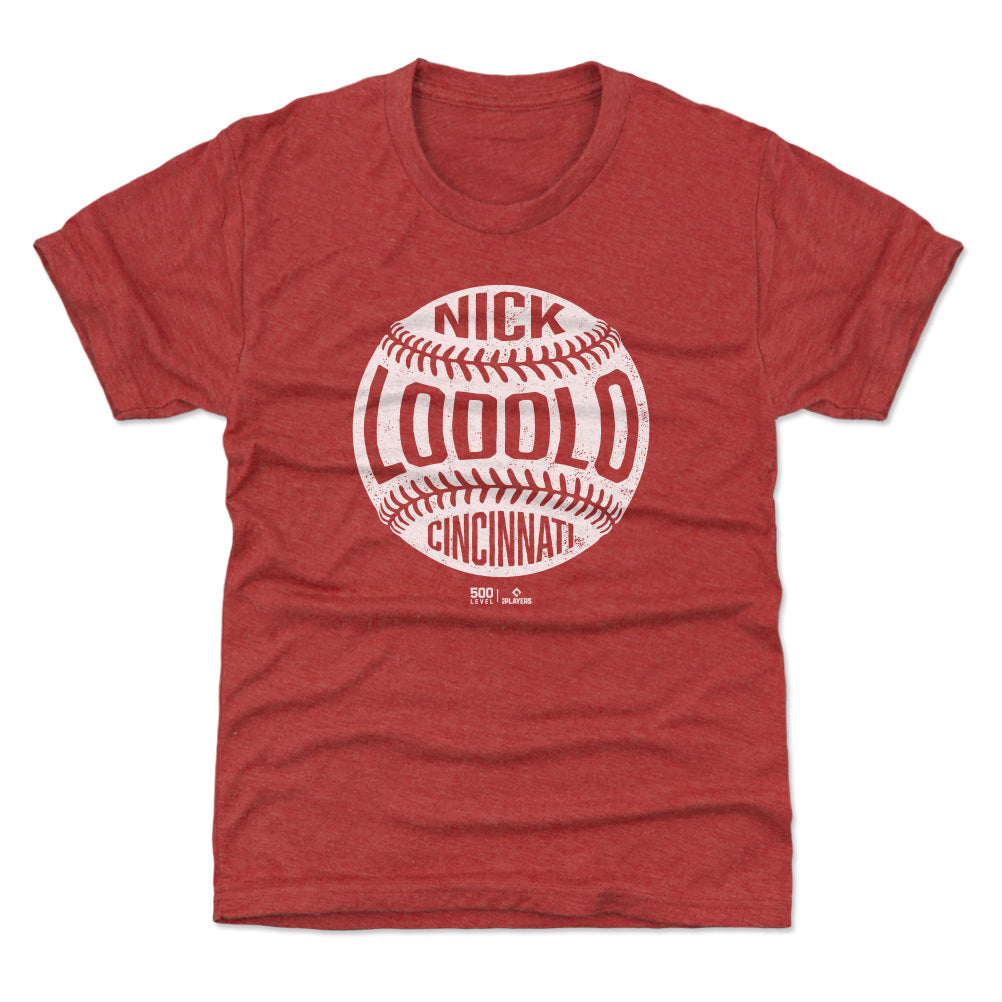 Nick Lodolo Cincinnati Vintage Baseball WHT