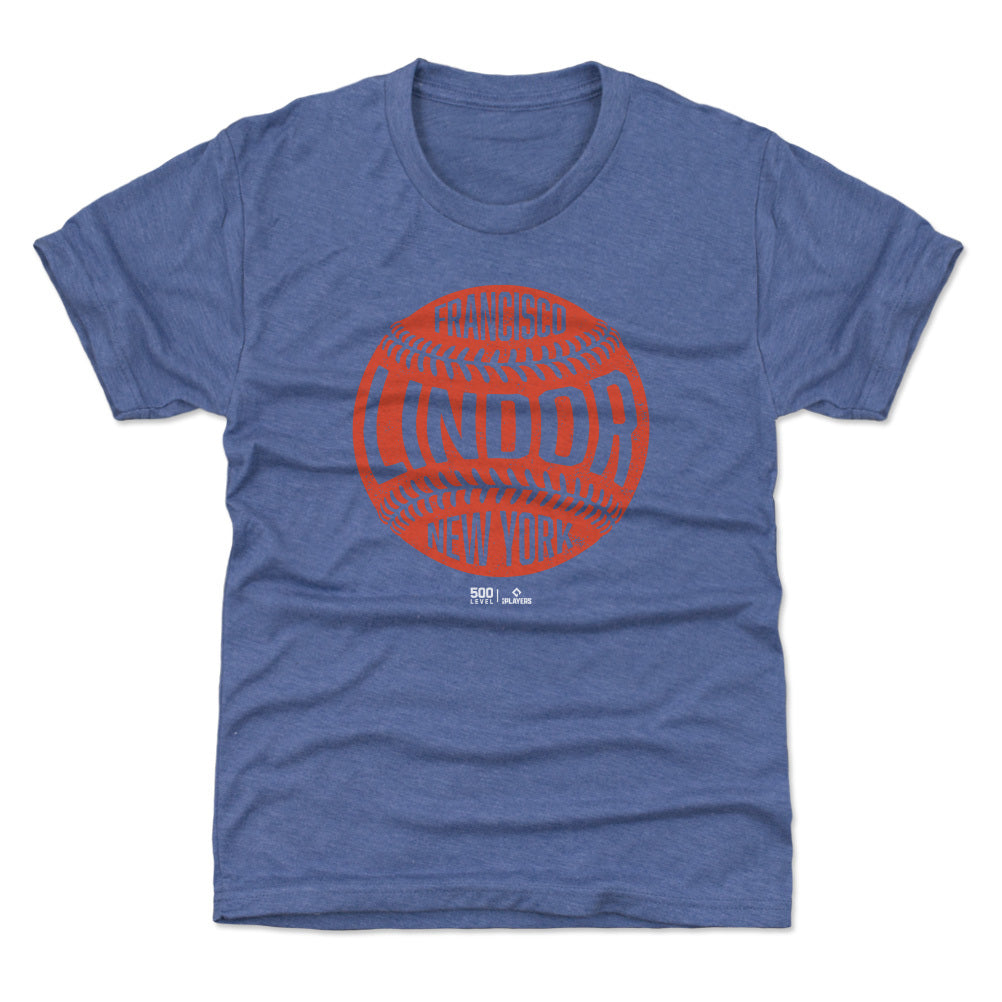 Francisco Lindor New York M Vintage Baseball WHT