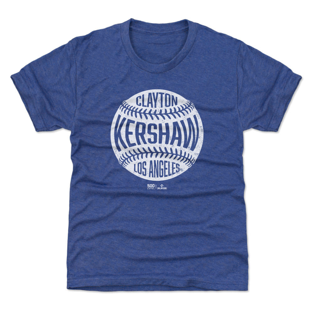 Clayton Kershaw Los Angeles D Vintage Baseball WHT