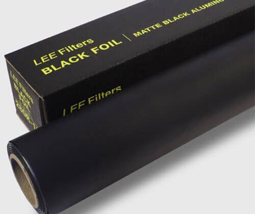 Lee Filters Matte Black Foil Wrap