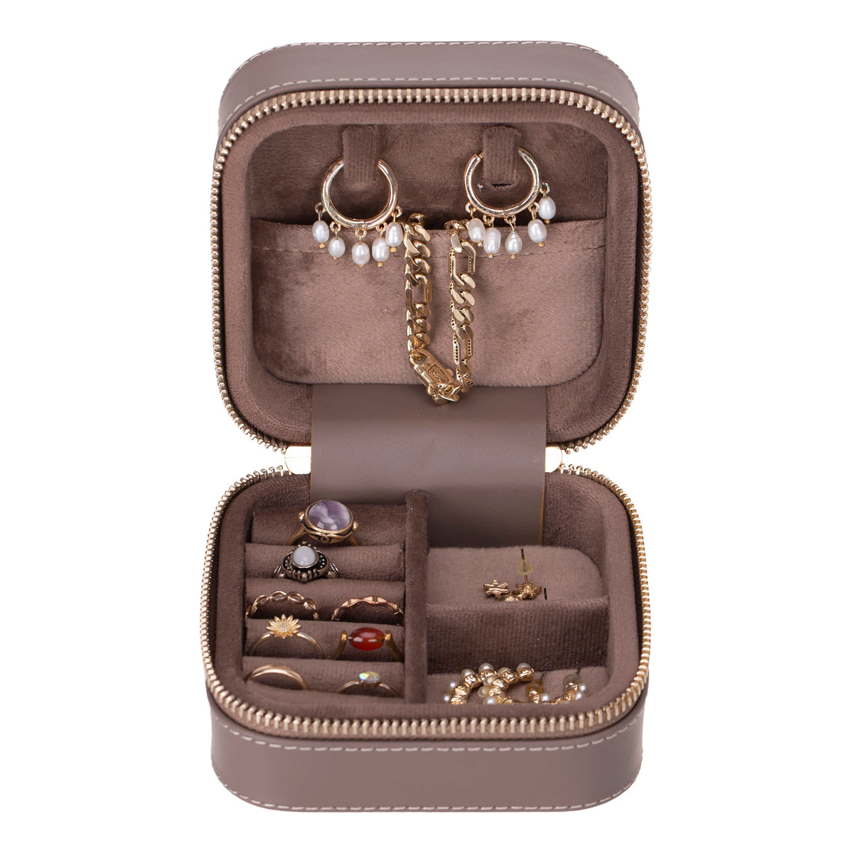 Eufaula Leather Jewelry Box