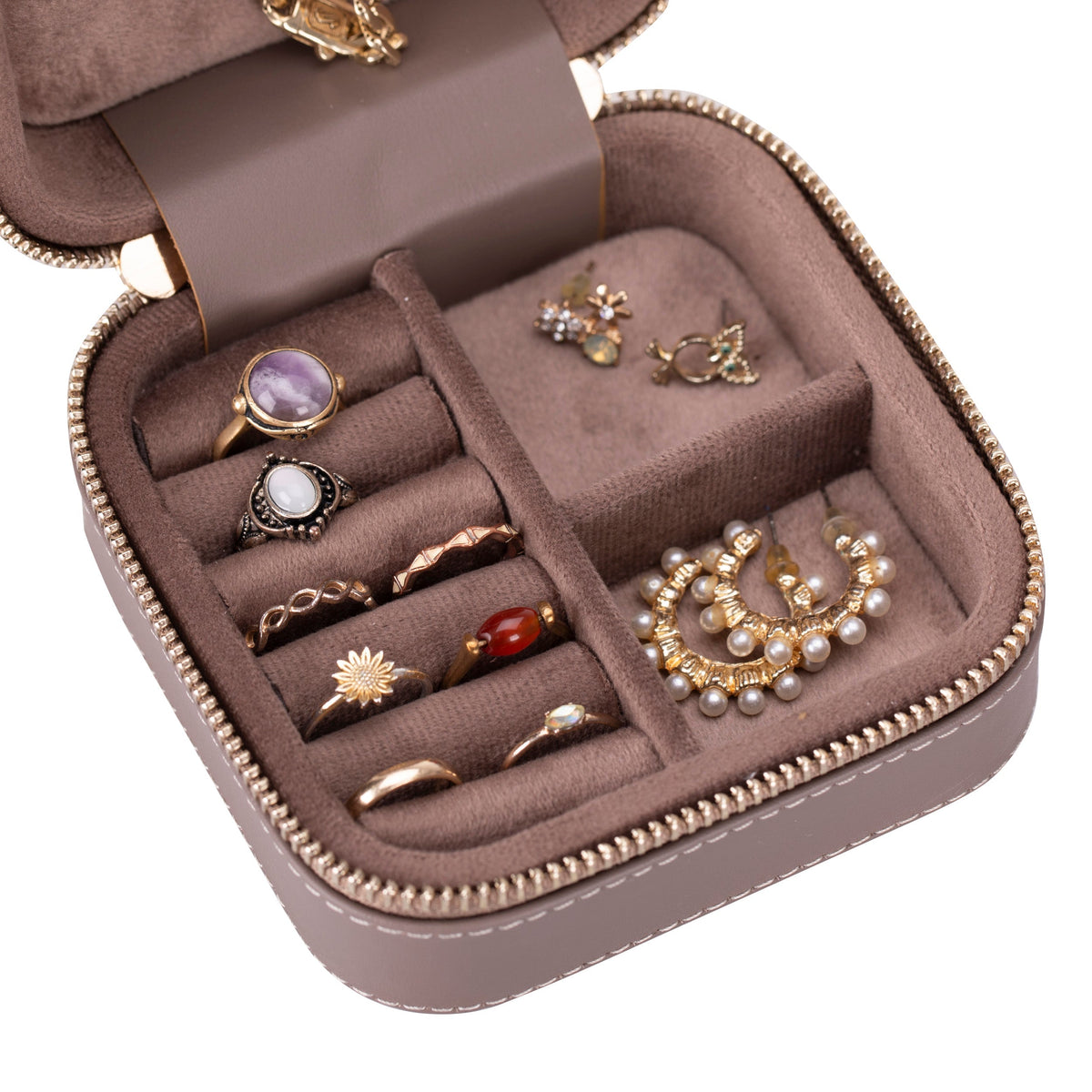 Eufaula Leather Jewelry Box